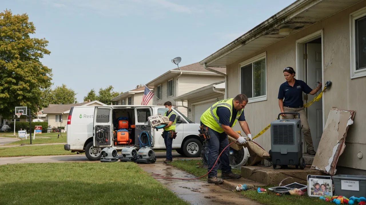 Water Damage Restoration in Gaines, PA near me